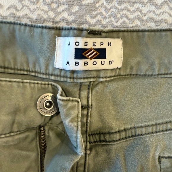 Joseph Abboud Men's Khaki Chinos - Picture 2 of 5